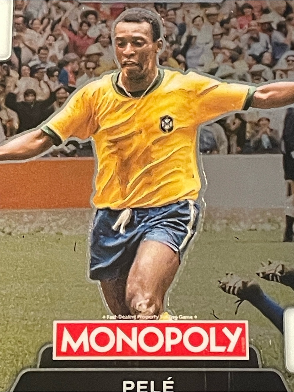 2026 Panini Prizm Monopoly FIFA World Cup #16 Pele Brazil Base Card - Picture 4 of 6